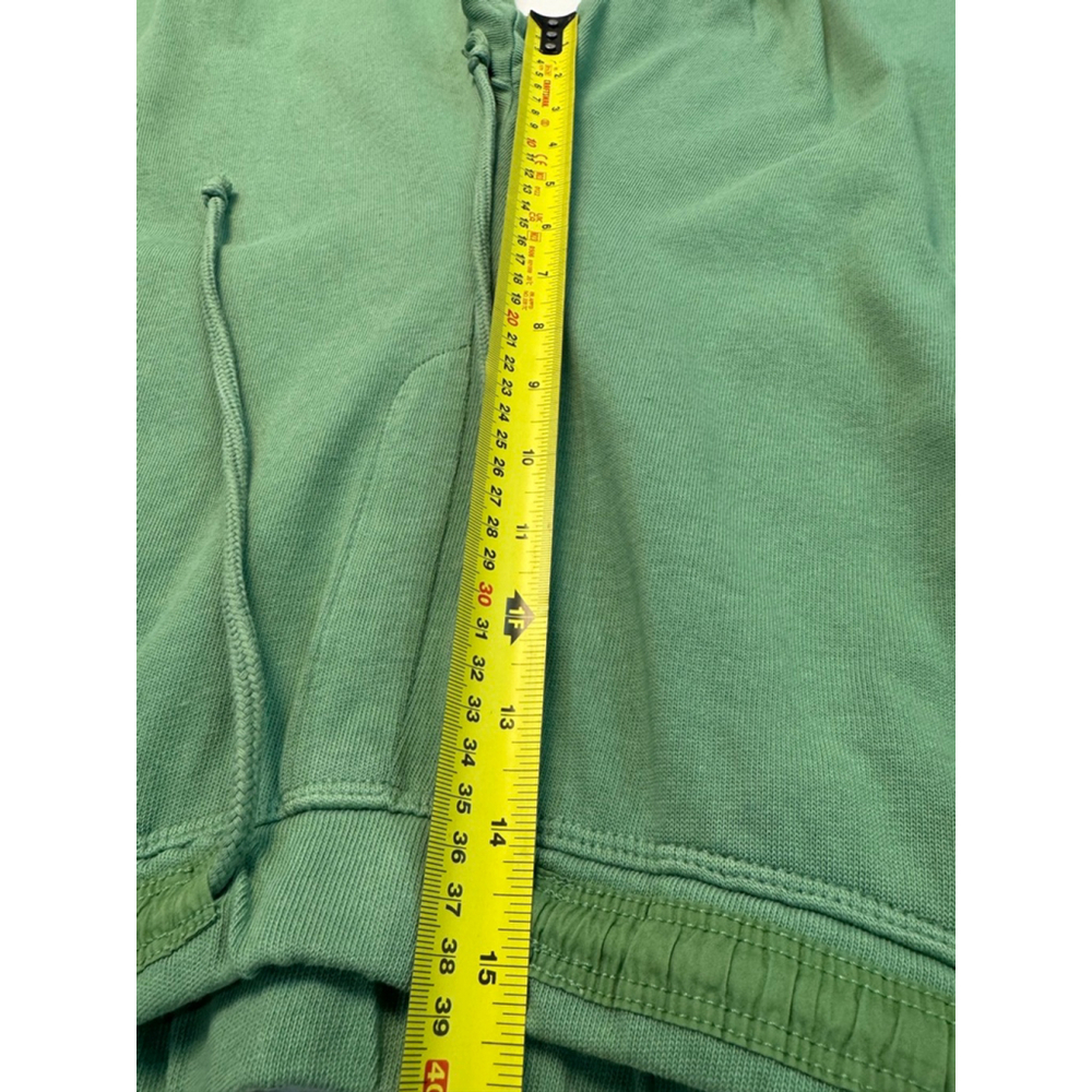 Aerie Green Ribbed Waist Drawstring Joggers L Casual Colourful Loungewear - Picture 8 of 11